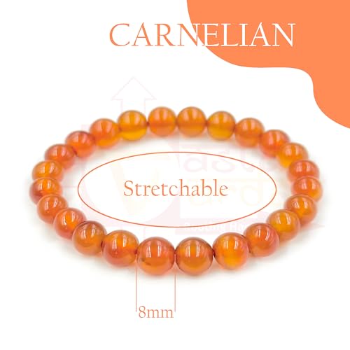 Image of Certified Crystal Bracelet | 8mm Beads | Stretchable Healing Bracelet | Bracelets for Men and Women |