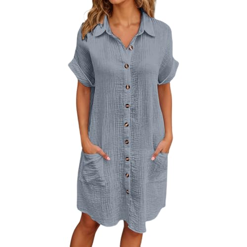 Robe chemise confortable coupe ample pour en finir avec les vêtements serrés