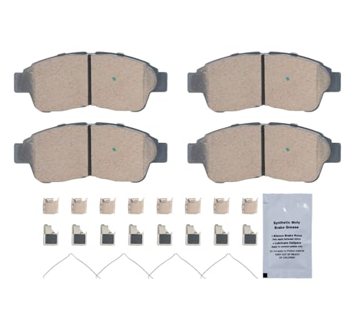 Image of HUSCH D562 Front Ceramic Brake Pads Kit Fit For Geo Prizm 1993-1997, For Toyota Camry 1992-2001, For Celica 1994-1997, For Corolla 1993-1997, For RAV4 1996-2000