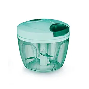 JD Plastic Vegetable Handy Chopper Cutter (700ml) Multicolor