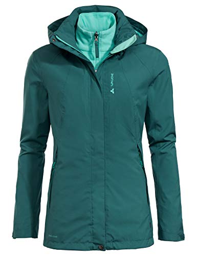 Preisvergleich Produktbild VAUDE Damen Kintail 3in1 Doppeljacke, Grün (Petroleum), L / 42