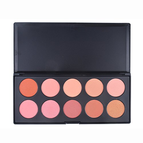 Maúve Professional Blush 10 Color Blush Palette MU03