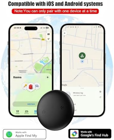 GPS Cat Tracker Collar (Android & iOS), Real-Time Activity Tracking Black - 4