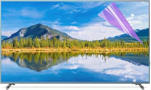 BTOIASYHF Matte Anti-Glare TV Screen Protector Anti Blue Light Monitor Filter Relieve Eye Fatigue, for LCD, LED, OLED & QLED 4K HDTV / 75in 1645x930mm,43in 942x529mm