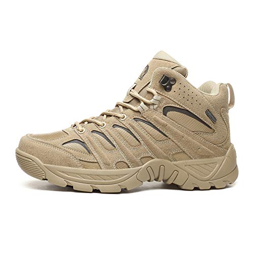 Mannen Outdoor Lichtgewicht Wandelen Trekking Schoenen Ademend Slijtvaste Tactische Schoenen Wandelschoenen Training Militaire Laarzen - Image 3