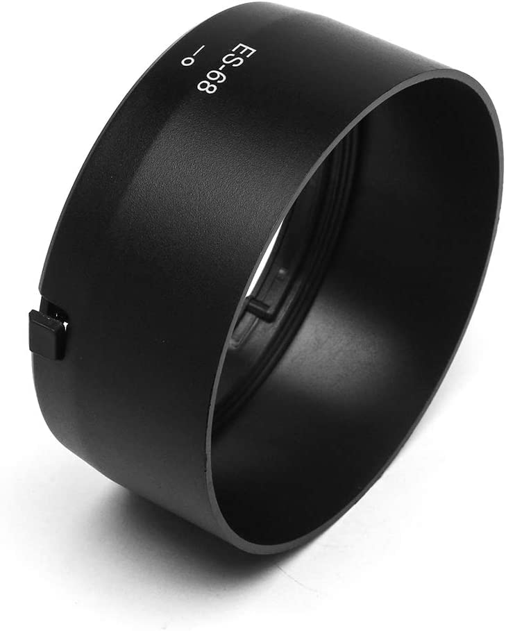 Schsteindar Lens Hood, ES-68 Bayonet Mount Lens Hood Compatible with Canon EF 50mm F/1.8 STM Lens as L-HOODES68