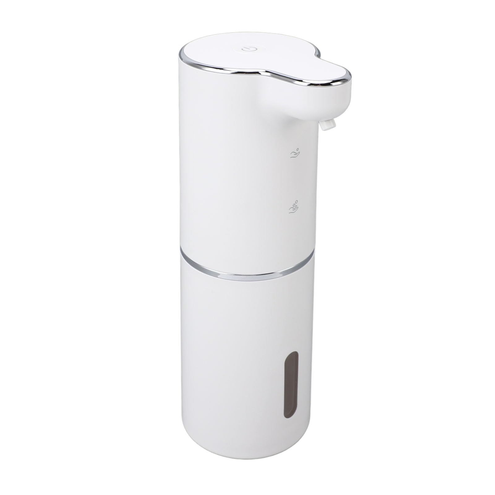 Distributore Automatico di Schiuma per Mani 10oz, Sensore a | Dispenser di sapone per le mani in schiuma ricaricabile, pompa elettrica da 300 ml, compatto per bagno, , lavandino