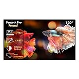 WUPRO Fresnel Peacock Evo stała ramka ekran ALR 8K ekran projekcyjny ekran kina domowego do projektorów UST 304.8 cm