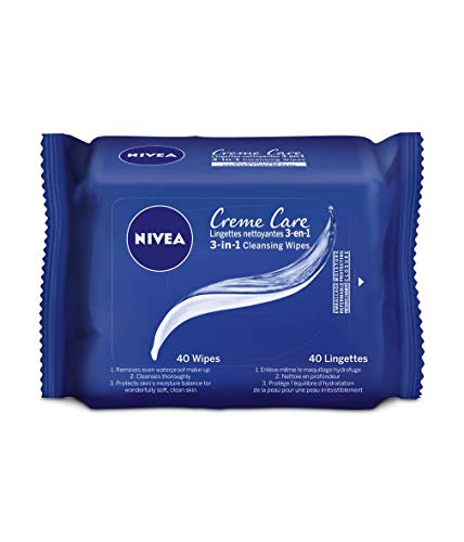 Nivea Creme Care Cleansing Wipes, 40 Count
