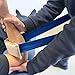 Puxhoea Mobilization Belt Physical Therapy -Physical Therapy Belt Used for Rehabilitation, Stretching, Manual Therapy- Highly Recommended by Physical Therapists (Blue)