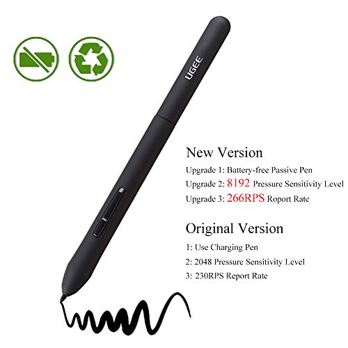 Ugee M708 Ultra-thin Draw Digital Graphics Drawing Painting Tablet 8192 Level Pressure Sensitivity