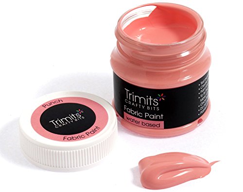 Timits Fabric Paint: Pot: 50ml: Punch Code: FP50/18