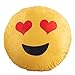 Produktbild Kissen Emoji Druck Umarmung Kissen Plüsch Spiel Kissen Kinder Spielzeug Kissen 40 * 40cm/ aufwändig