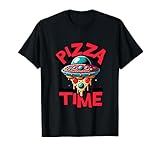 Bonito gráfico para el día del ovni, hora de pizza, amantes de la pizza, rebanada Camiseta