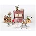 Rolife DIY Miniature Dollhouse Kit Coffee House Wooden Mini House Crafts DIY Model Kits Christmas Birthday Gifts for Women Family (Simon's Coffee)