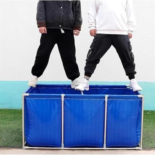 Portable Foldable Above Ground Water Storage Tank, Wear-Resistant Outdoor Pool with Drain Valve for Koi & Fish, Ideal for Garden Patio & Temporary Irrigation Solutions