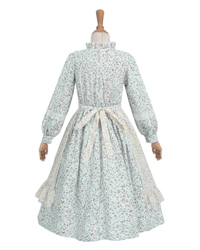 Disfraz colonial para niñas talla XL miniatura 3