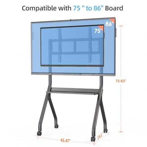 Image of Portable Stand for 75-86 Inch Smart Board