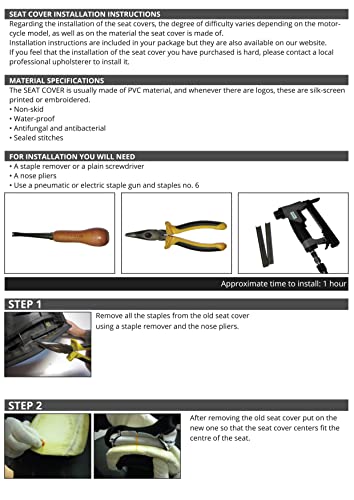 Stoelhoes voor BMW K1200R / K1300R '05-'14 zwart (B) - Image 3