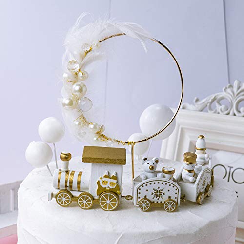 Decoración para pasteles con diseño de alas de ángel y plumas B Cover