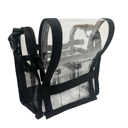 Bolsa de maquillaje transparente impermeable que soluciona los derrames en tu maleta 8
