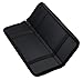Household Essentials 06704 Travel Tie Storage Case | Tie Holder Stores up to 6 Ties | Black