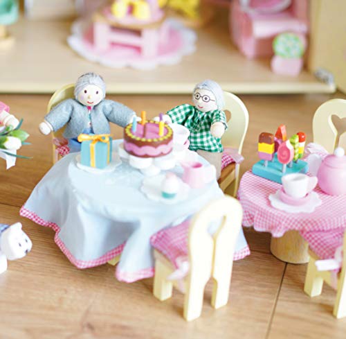 Le Toy Van – Großeltern-Spielset aus Holz für Puppenhäuser | Daisylane Zubehörsets für Puppenhäuser für Mädchen & Jungen – Geeignet für Kinder ab 3 Jahren – Bild 6