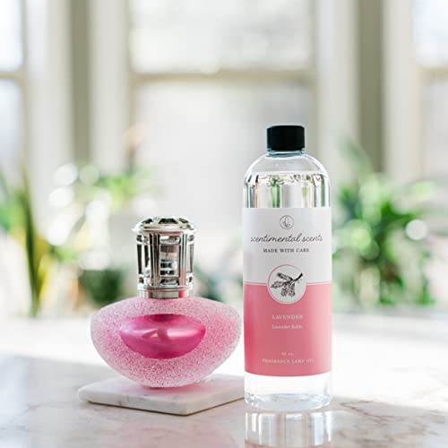 THE LAMP STAND Lavender Scented Lamp Oil, 16 Fluid Ounces, Proudly Made in USA