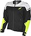 FLY Racing Adult Flux Air Mesh Jacket (Black/Hi-Vis Yellow, Large)