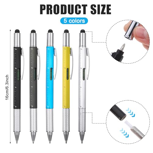 30 Pcs 6-in-1 Multitool Pen