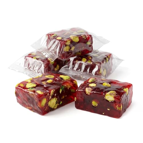 Image of NY Spice Shop Malban Pomegranate with Pistachio - 2 Pound Malban Nougat