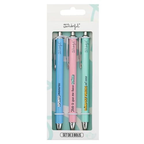 Mr. Wonderful - Set de 3 bolis para apuntar alto y...