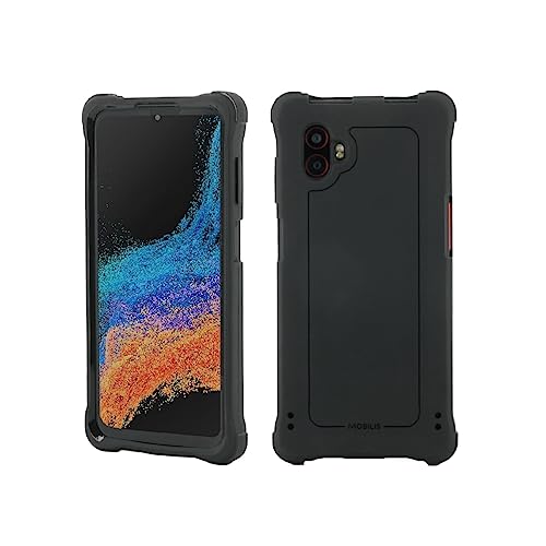 MOBILIS Coque Compatible avec Samsung Galaxy XCover 6 Pro, Housse Etui Protection Bumper Anti-Choc, Résistance aux Chocs 20x supérieur à la Norme Militaire, Recyclée, Antimicrobienne, Noir