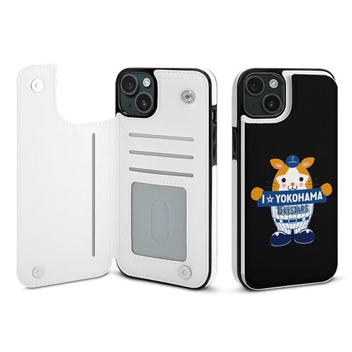 ���l�x�C�X�^�[�Y iPhone15Plus�p�P�[�X �蒠�^ �싅���� �L�O�i �A�C�t�H��15�v���X�p�P�[�X �X�}�z�P�[�X ���z�^ PU���U�[ �ϏՌ� �g�уJ�o�[ Case �S�ʕی� ���u���@�\ �J�[�h���[