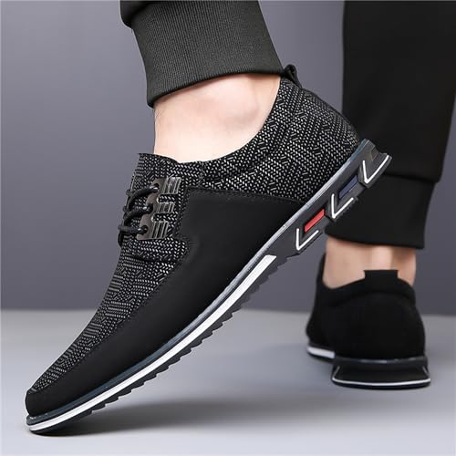 Men's Dress Shoes Comfort Soft Casual Oxford Superior Leather Sneakers Business Derby Shoe Loafers for Working Driving3