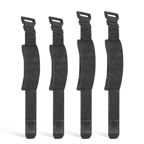 Image of JJUNW 4Pcs Fret Wrap, Guitar String Mute Dampener, Guitar Mute Guitars String Cover Tape, Universal Bass Guitaring Accessories Fret Wrap Electric Guitars(Style A)