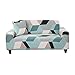 HOTNIU Funda Sofa 3 Plazas Fundas de Sofa Elasticas Fundas para Sofá Ajustables Estampada Cubre Sofa con 1 Funda de Cojín, Tres Plazas, Patrón GD
