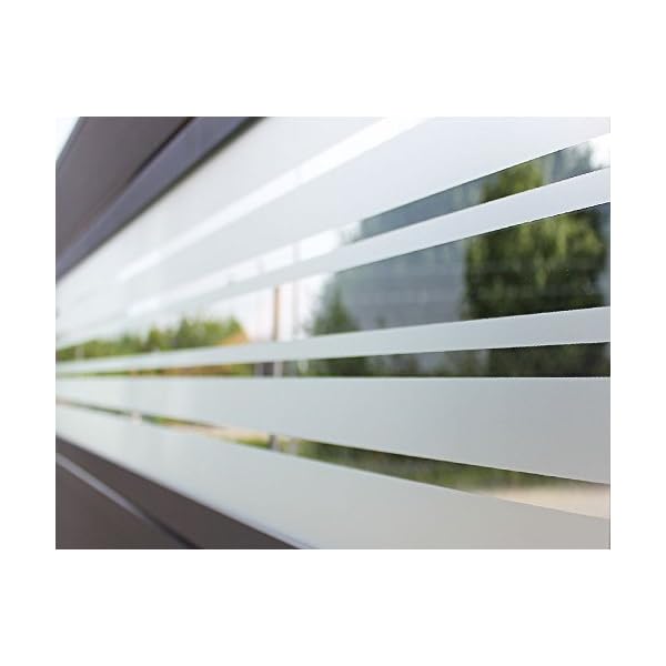 WPC/BPC Sichtschutzzaun dark grey 2 Zäune inkl. 3 Pfosten und Motivverglasung Sichtschutz Gartenzaun Zaun terrasso – Bild 6