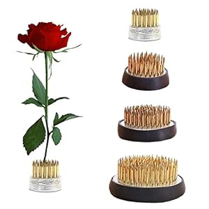 Colrid 4 Stück Blumen Igel Kenzan