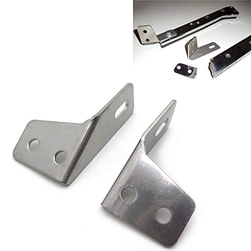 HTTMT- USMT447-005-SR- Placa de Soporte para Horquillas Fender para Alforjas compatible con H-D Touring 1985-2008 miniatura 2