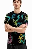 Desigual TS_ARGIDER, 2000 Negro, S, czarny, S
