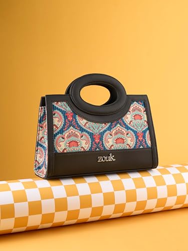 Image of ZOUK Zoe Sling Bag | Stylish Women's Crossbody Bags | Purse | Detachable Strap | Water-Resistant | Trendy Girls Side Bag | Compact & Chic