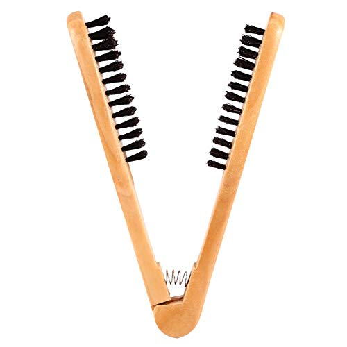 Peine Profesional de Peluquería con Cepillo Madera miniatura 4