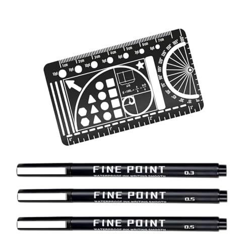 Stainless Steel Planner Stencil Set