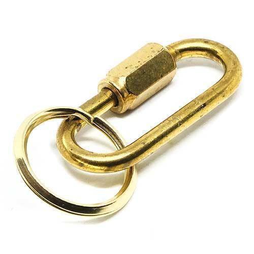 PEANUTS&CO. マッドネス キーリング キーホルダー カラビナ 真鍮