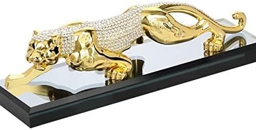 Home Décor Traditional Tiger Model Decoration Wealth Success Metal Decoration Home Office Decoration Tabletop Ornaments Car Accessories Art Decorative