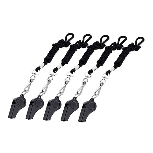 Set de silbatos de supervivencia metálicos y plásticos miniatura 7