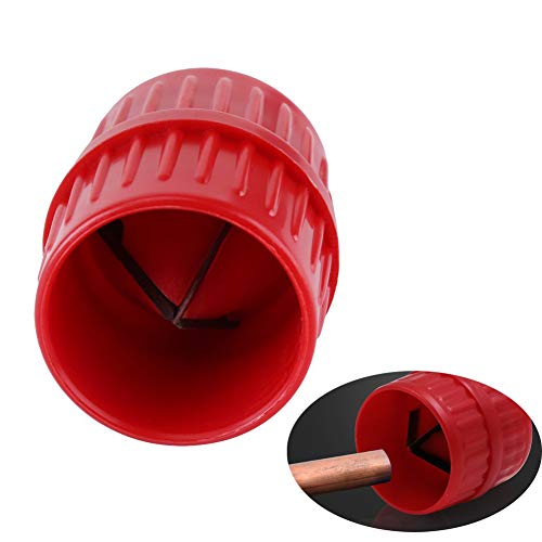 Fortspang Outil d'ébavurage Tuyaux de débavurage Coupe-ébavurage universel 5 et 35 mm Élévoir intérieur extérieur Outils de plomberie Tube de cuivre Alésoir PETG et tube acrylique Outil de chanfrein Cover