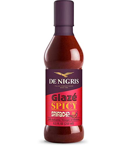 De Nigris Glaze Balsamic Sriracha - 8.5 fo (Pack of 2)