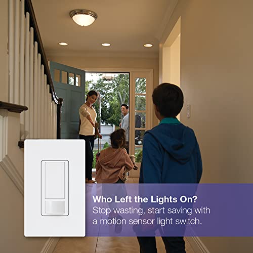 Lutron Maestro Motion Sensor Switch | 5 Amp, Single-Pole/Multi-Location | Ms-Ops5M-Wh | White #TOP5